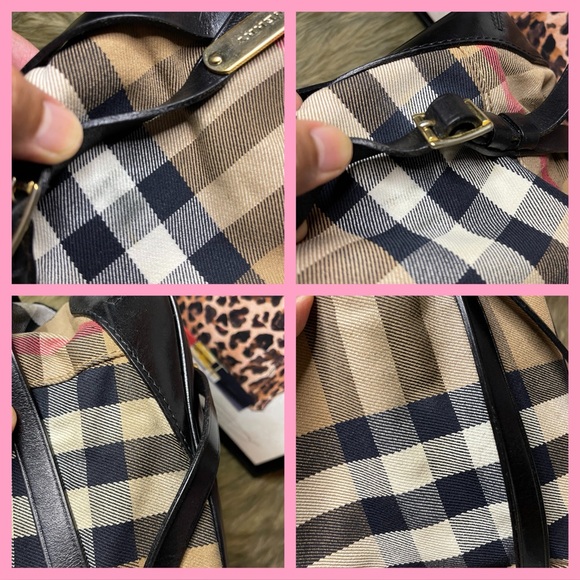 Burberry Briddle Tote Black Shoulder Bag - Picture 15 of 16